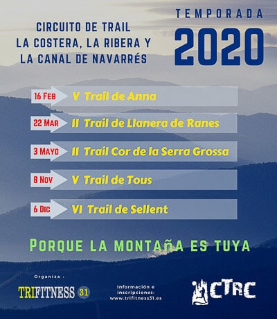 Calendario del CTRC 2020