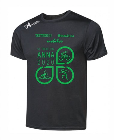 Camiseta del VI Triatlón de Anna