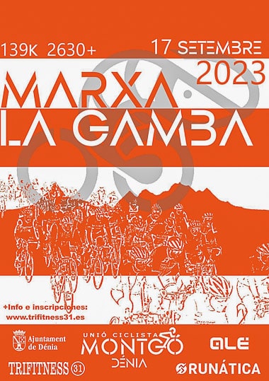 Cartel V Marcha Ciclodeportiva La Gamba